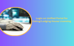 Login on Unified Portal for Eating/Lodging House Licensing